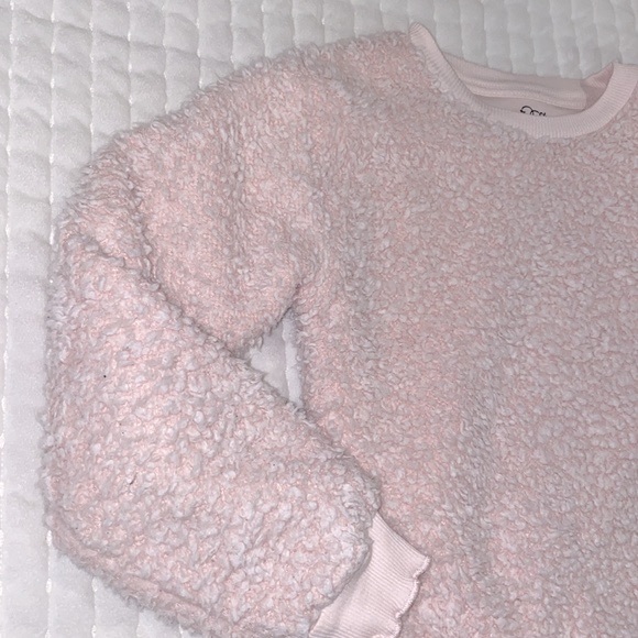 ART CLASS Teddy Sweatshirt Fluffy Soft Pullover - Picture 3 of 9